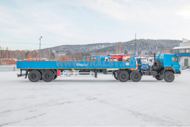 Полуприцеп бортовой ППБ 20Б-21-12К УСТ 9465 ДОПОГ 