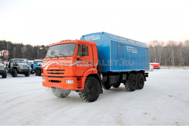 Агрегат ремонтно-сварочный (АРС) УСТ-54535 на шасси Камаз 43118-46