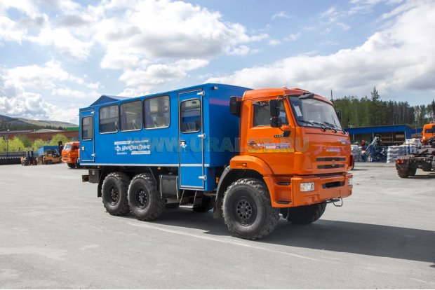 Вахтовый автобус Камаз 5350-42 22 места УСТ-5453