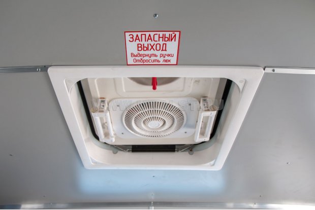 Люк аварийно-вентиляционный с вентилятором