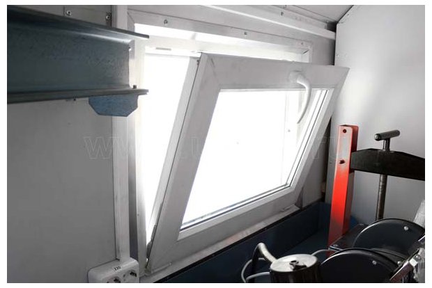 Окно-стеклопакет с форточкой