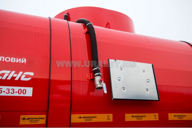 Слив с экологического короба