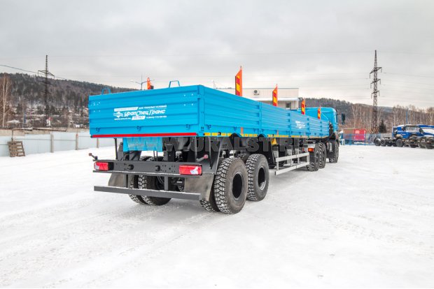 Полуприцеп бортовой ППБ 40-24Д-12К BPW УСТ 9465