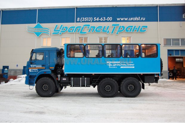 Вахтовый автобус Камаз