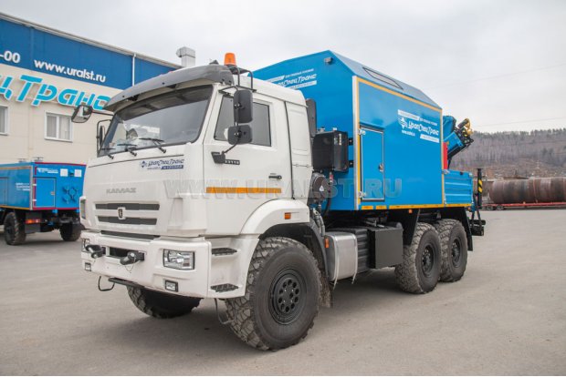 ПАРМ с КМУ ИМ-95 УСТ 5453 Камаз 43118-50 сп. м.