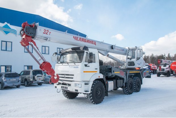 Автомобильный кран Камаз КС-55733