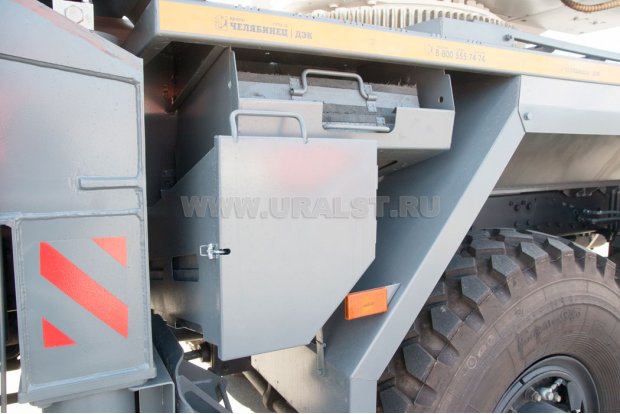 Ящик противооткатных башмаков