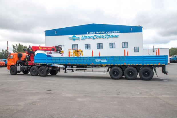 Полуприцеп бортовой ППБ 30Б-31-14К УСТ 946511