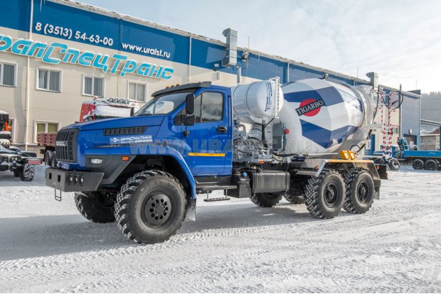Автобетоносмеситель АБС 6АП УСТ 54536G Урал 4320-72Е5