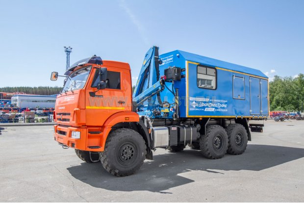 АРС с КМУ ИМ-55 УСТ 5453 Камаз 43118-50