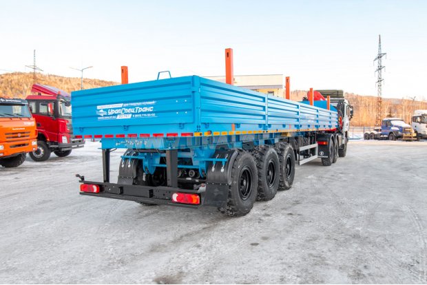 Тягач с КМУ ИМ-150N SHACMAN (ШАКМАН) SX42586V385 + ППБ-35