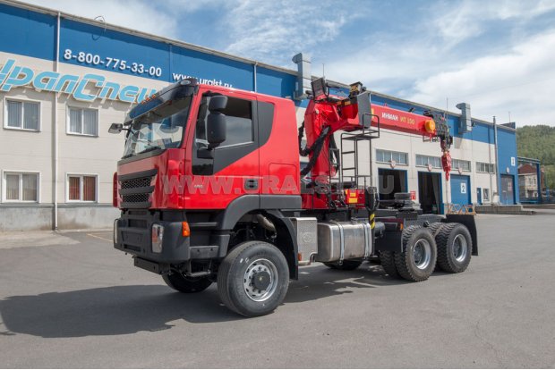 Седельный тягач IVECO-AMT с КМУ ИТ-150