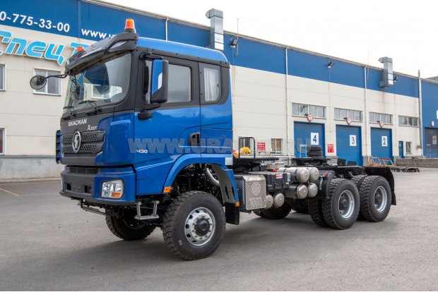 Тягач УСТ 5453 SHACMAN SX32586V385 (6х6), КБ 3775 мм, 315/80R22,5 ДОПОГ 