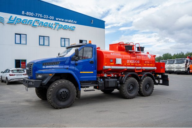 Автотопливозаправщик АТЗ-10Б УСТ 5453 Урал NEXT 5557-6151-72 доработка под ДОПОГ