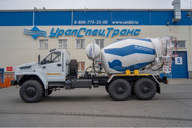 Автобетоносмеситель АБС 6ГП УСТ 5453 Урал NEXT 4320-6951-72