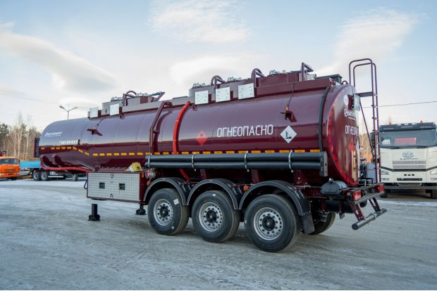 Полуприцеп-цистерна ППЦ 30К-32Л-5Р SEVEREST высота ССУ 1250 мм, дисковые тормоза, рекуперация