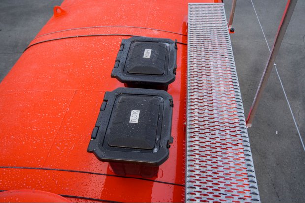 Ящики для песка и кошмы