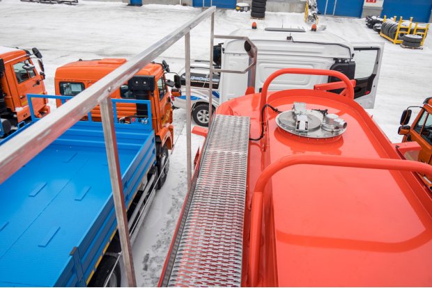 Площадка обслуживания цистерны