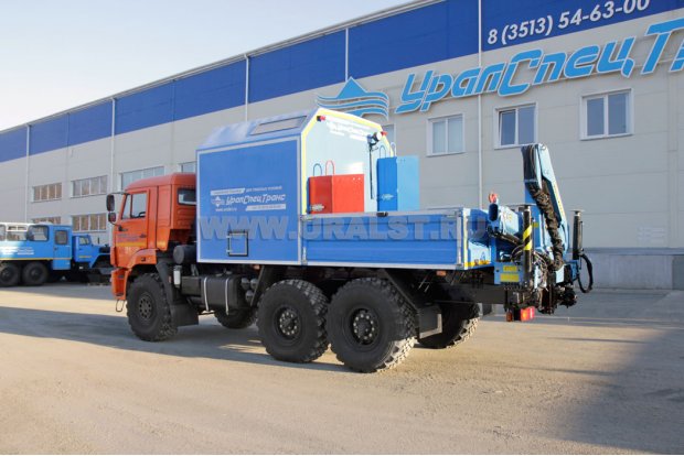 Камаз АНРВ 5350-42 с КМУ ИМ-55 УСТ-5453