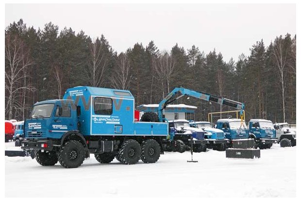 Фургон АРОК Камаз с КМУ