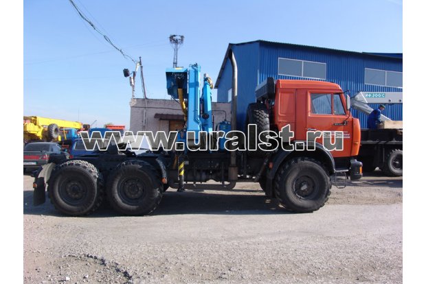 Седельный тягач Камаз 53504-46 с КМУ ИМ-150-04