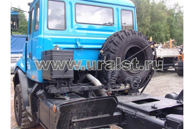 Седельный тягач Урал, гидрофикация