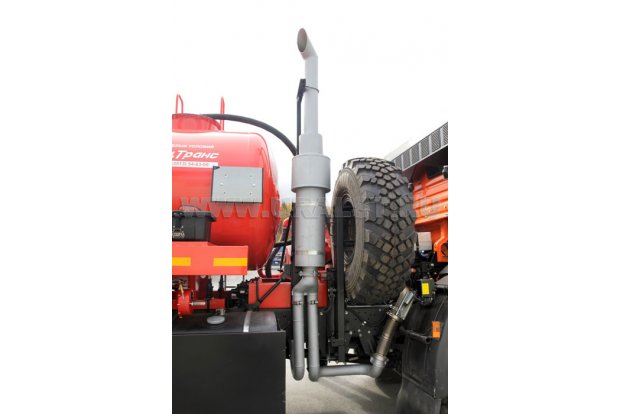 Система вертикального выпуска отработанных газов