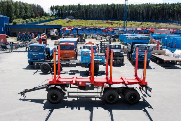 Прицеп-сортиментовоз ПСВ 27-34Д-7 УСТ-94651