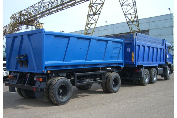 самосвальный прицеп 