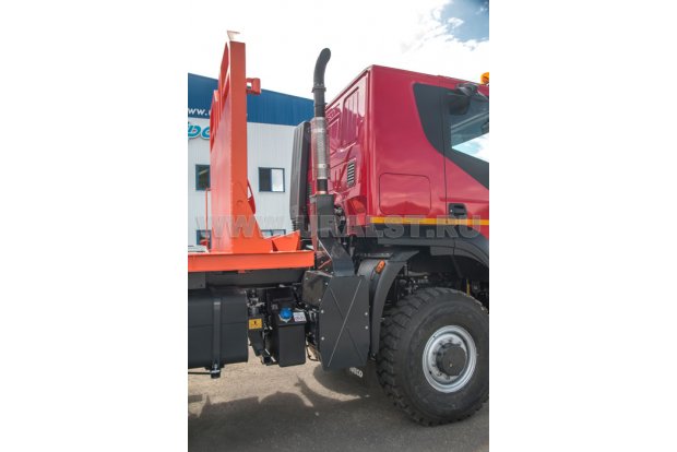 Вериткальная система выброса отработанных газов