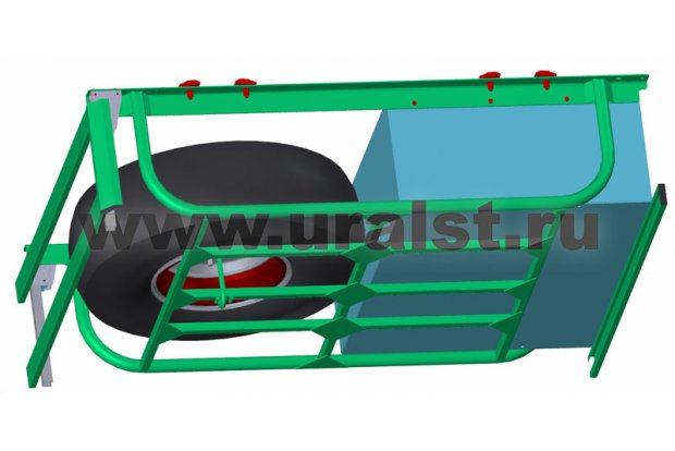 Корзина с ДЗК + ящик ЗИП