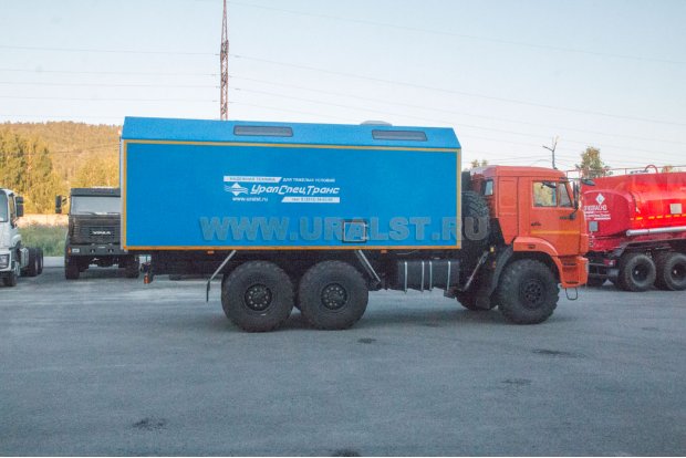 ПАРМ УСТ-54535 Камаз 43118 с токарным станком