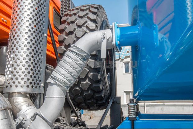 Обогрев цистерны выхлопными газами