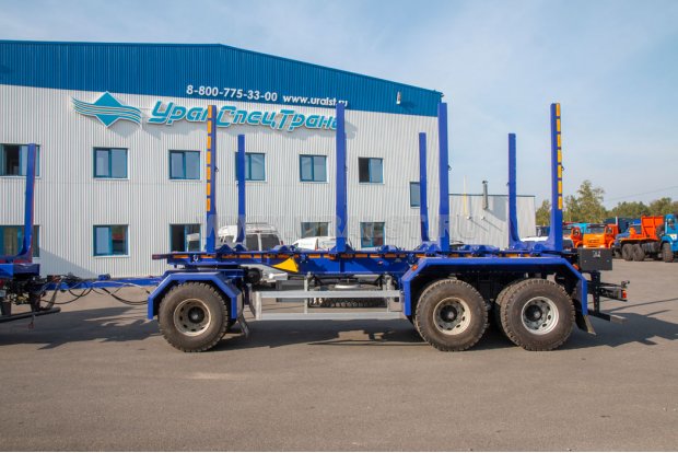 Прицеп-сортиментовоз ПСВ 25-34Д-7 BPW УСТ 94654J