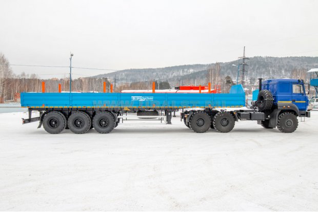 Полуприцеп бортовой  ППБ 30Б-32-12К УСТ 9465 ССУ 1450