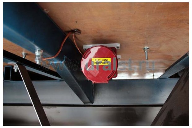 Внешний подвод электроэнергии