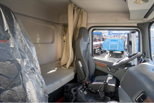 Спальное место в кабине водителя