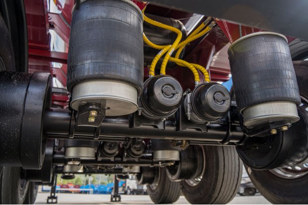 Пневматическая подвеска полуприцепа