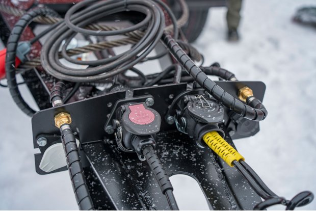 Пневмо и электро розетки