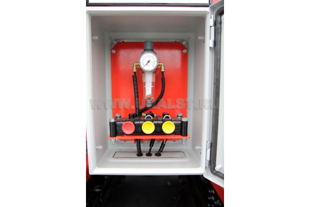 Блок пневмоуправления донными клапанами