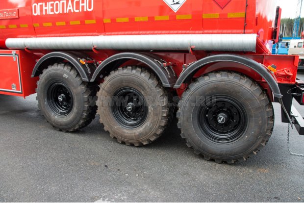 Оси FUWA полуприцепа