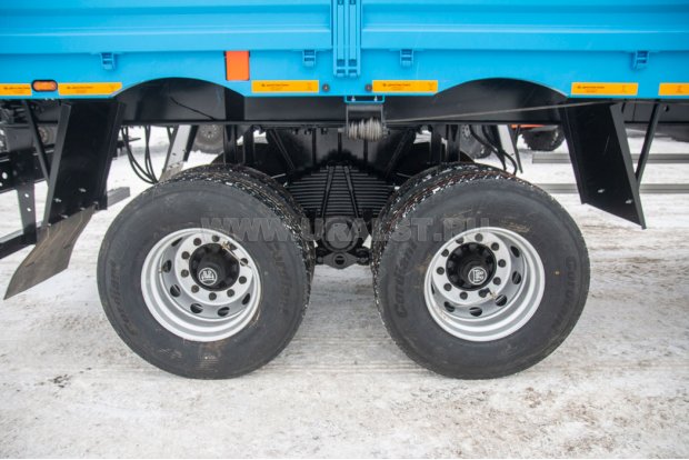 Оси полуприцепа