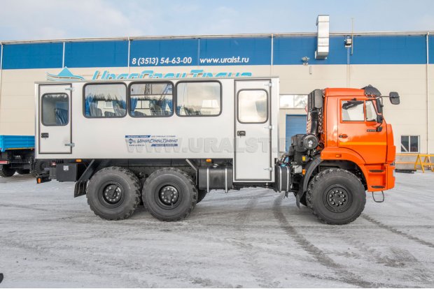 Автобус вахтовый 22 комфорт УСТ 54535 Камаз 43118-50