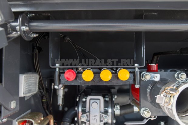 Пневмоуправление донными клапаном