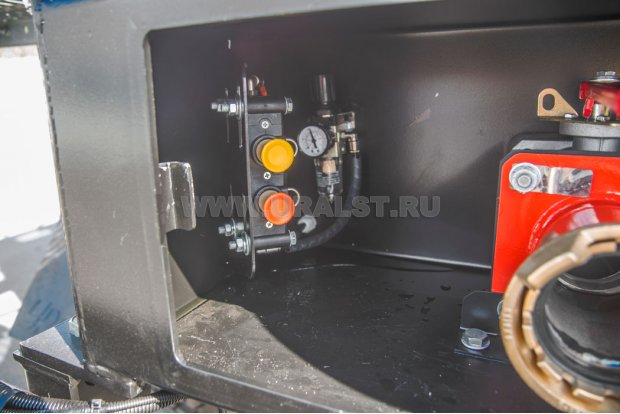 Пневмоуправление донным клапаном