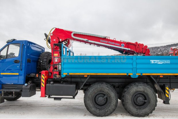 Кран-манипулятор TAURUS 055А (тросовый) с буром