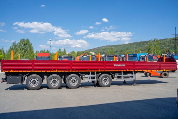 Полуприцеп бортовой ППБ 40Б-42ЛЛ-14К SEVEREST ССУ 1200, дисковые тормоза