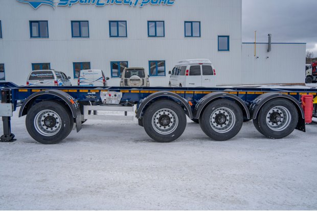 Оси полуприцепа