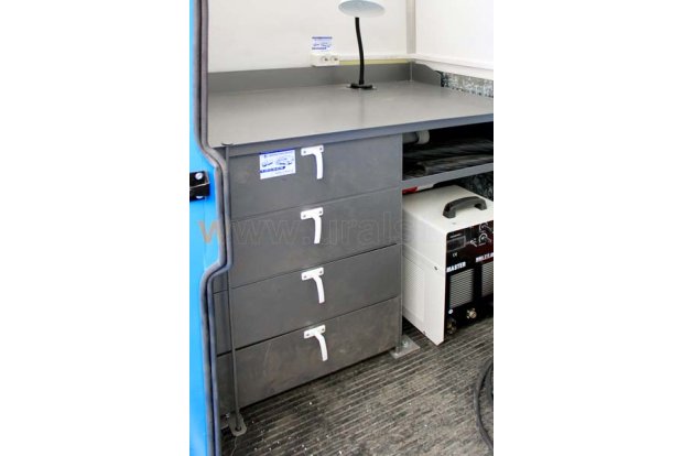 Автофургон с КМУ