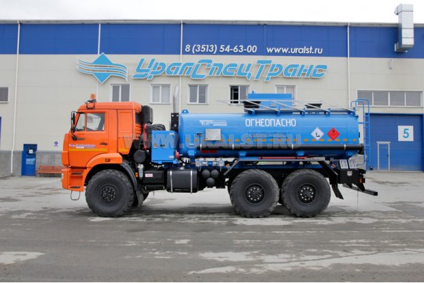 Автотопливозаправщик АТЗ-11 УСТ-54537 Камаз